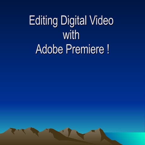 Basic Video Editing Training for Beginners | PDF
