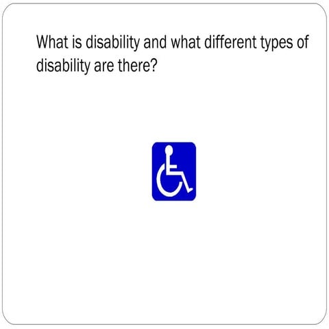 AS Lesson 12 - Disability | PPT