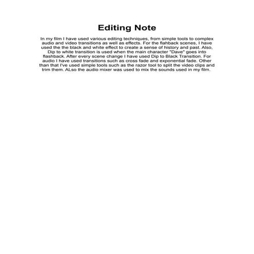 Editing note | PDF