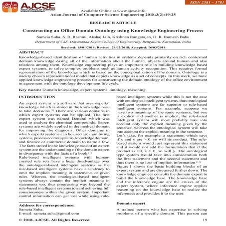 Knowledge Engineering | PPTX