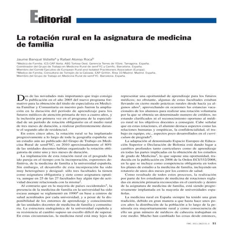 Editorial FMC rural y universidad