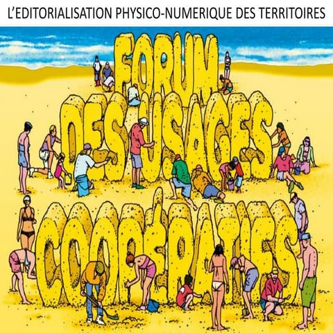 Editorialisation physico numerique des territoires
