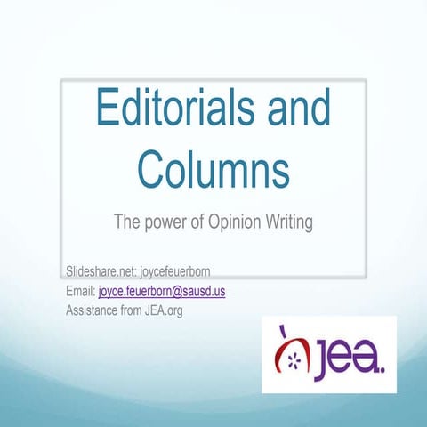 Editorials and-columns ppt