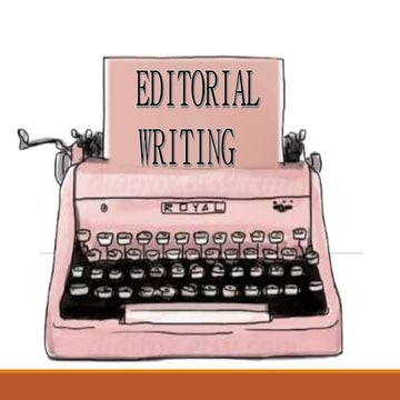 Editorial writing by Kimberly Magdaong