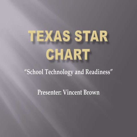 Edld 5352 texas s ta r chart