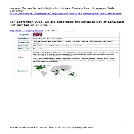 EDL slideshare presentation