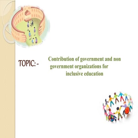 Inclusive education | PPTX