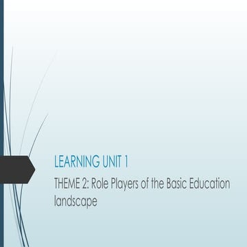 In service training for teachers and staff | PPTX