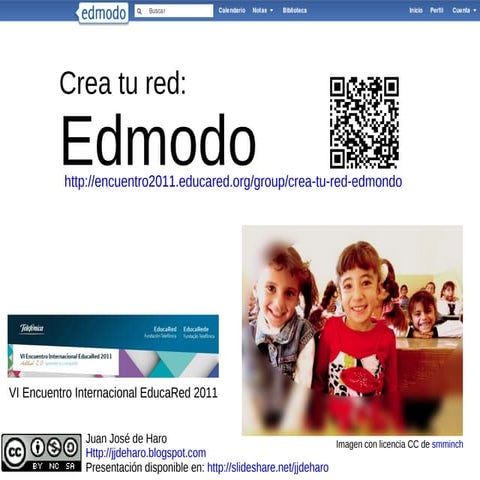 Crea tu red: Edmodo