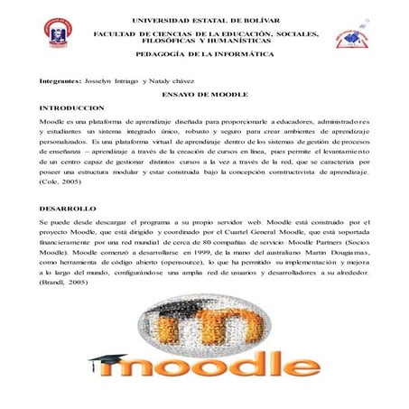 Edmodo y Moodle