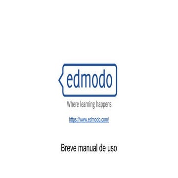 Edmodo - Manual de uso (alumno) | PDF