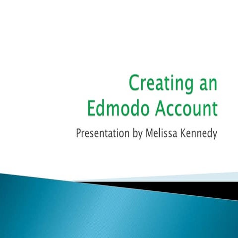Edmodo Training Presentation