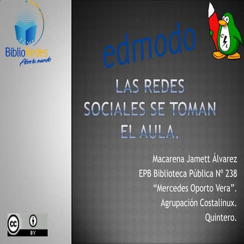 Edmodo xix ciclo biblioredes 2011