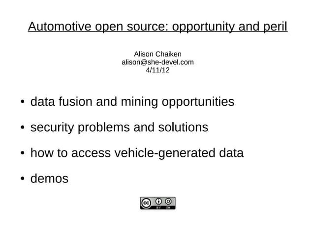 Edmunds presentation