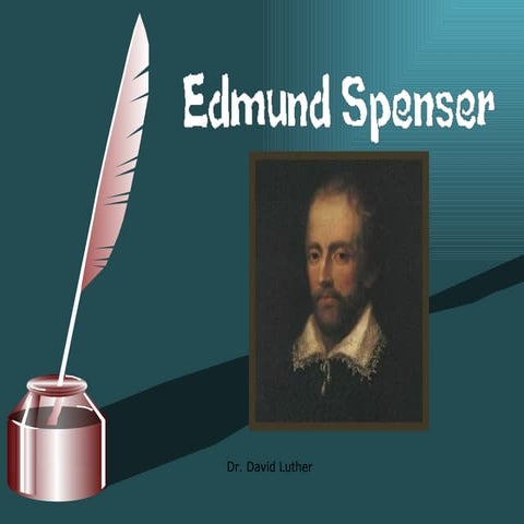 Edmund Spenser Powerpoint
