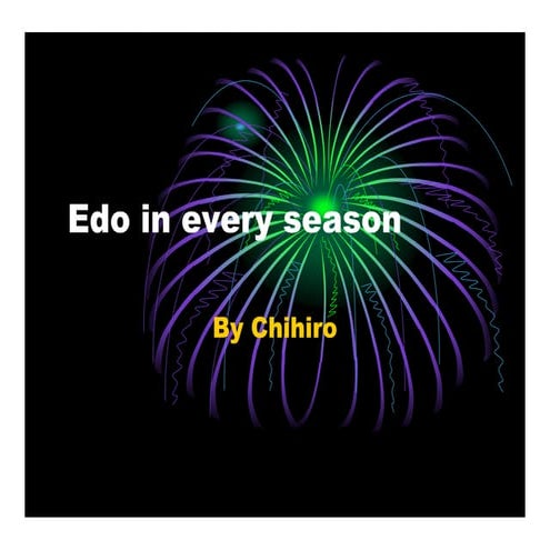 Every season of Edo