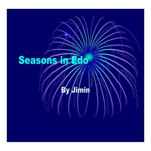 Seasons in Edo