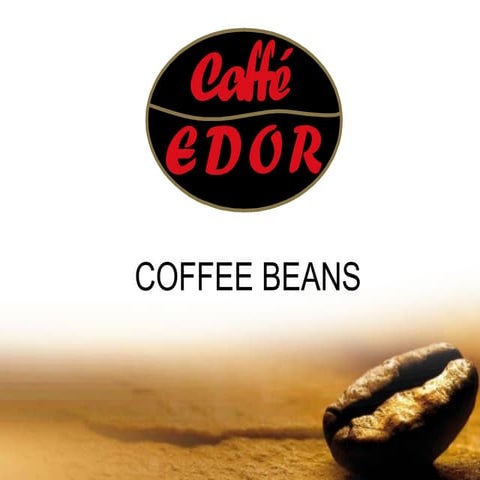 Edor Caffe Catalogue 2012 | PPT