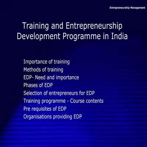 Edp | PPT