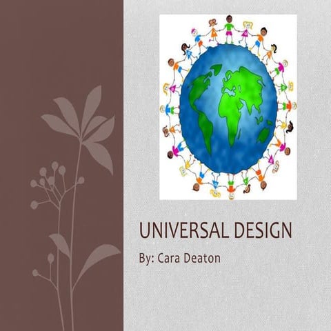 Edp 2.3 universal design
