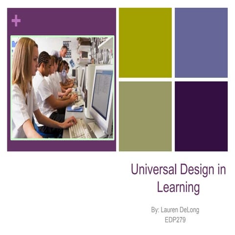 EDP279:  Universal Design 2.3 