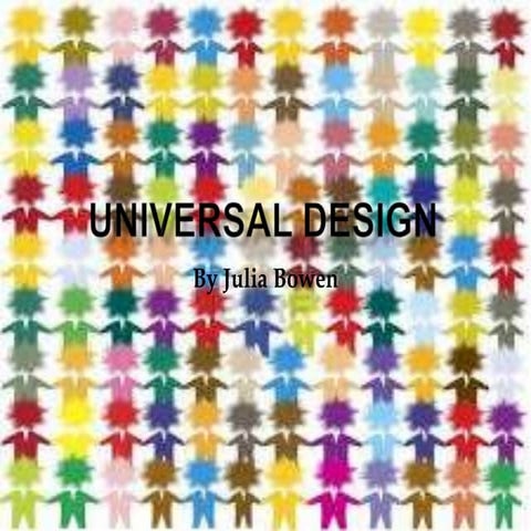 Edp 279 universal design | PPTX