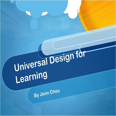 Universal Design for Learning | PPTX