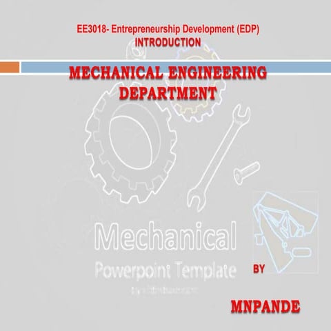 Edp presentation1 mnpande