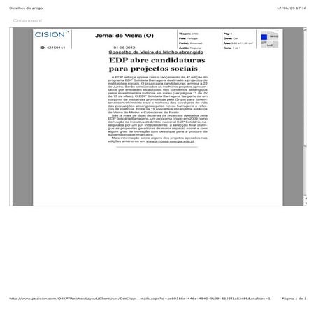 Edpsolidaria barragens