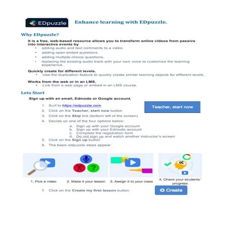 EDpuzzle | PDF | Internet | Computing