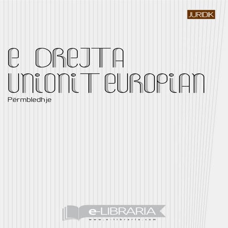 E drejta unionit europian permbledhjE