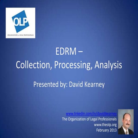 EDRM - OLP