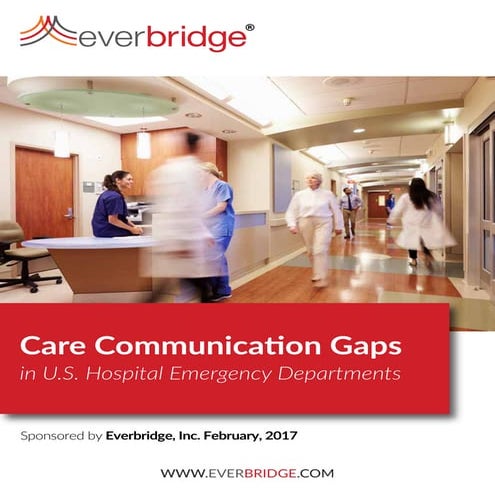 Communications in US Emergency Departments | PDF