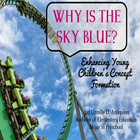 Enhancing Young Children's Concept Formation