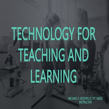 Ed Tech 1 Chapter 1 pptx
