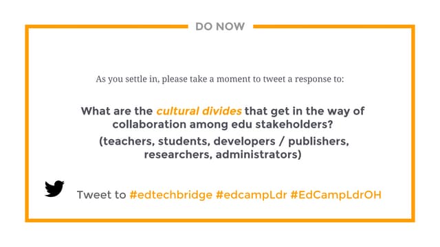 Building the Ed-Tech Bridge