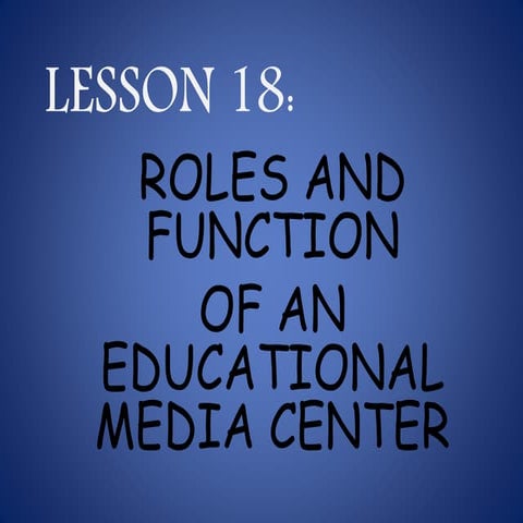 Ed tech lesson 18 ppt