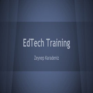 Ed tech presentation