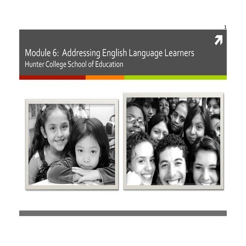 edTPA Online Module 6. Addressing English Language Learners