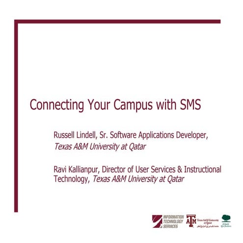 Sms based event notification system | PDF