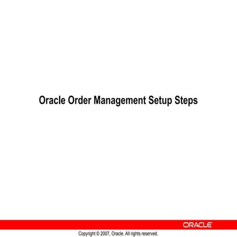 Order Management Oracle Ebs R12 Official Document