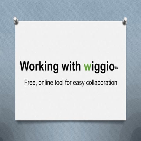 EDU511 Collaborative Work Platforms