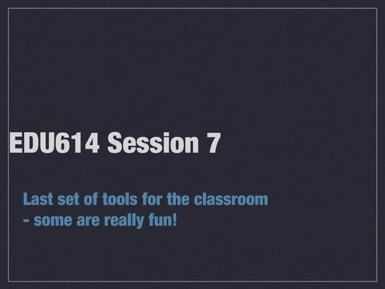 Edu614 session 9 ws 13