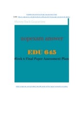 Community assessment paper