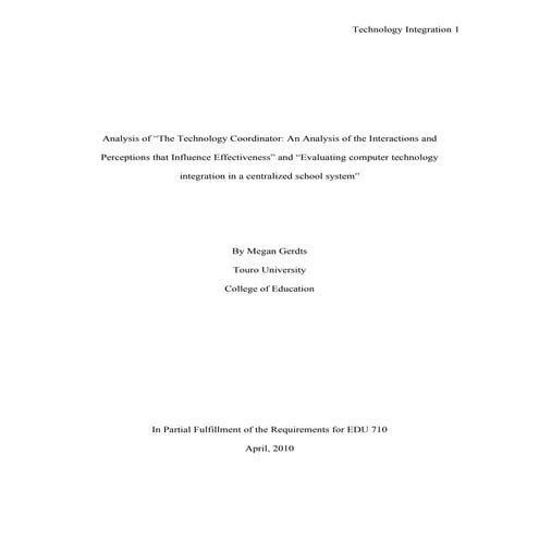 EDU 710 Literature Review #2