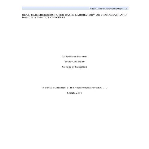 Edu 710 literature review__2 jefferson hartman