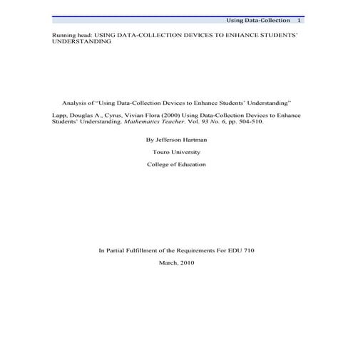 Edu 710 literature review_jefferson hartman