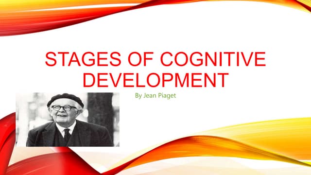 Cognitive Development