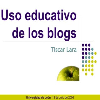 Edublogs Tiscar Lara