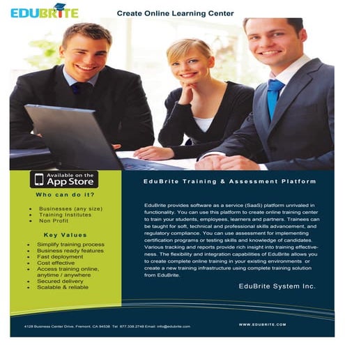 Edu brite brochure